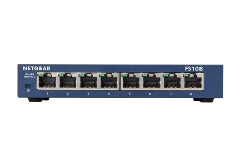 Fast Ethernet Unmanaged Switch Series - FS108 | Unmanaged Switches | Switches | Business | NETGEAR