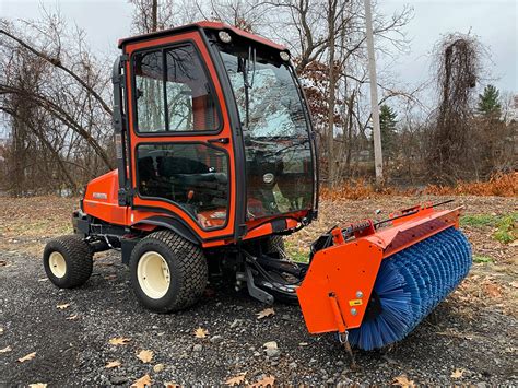 2019 Kubota F2690 Enclosed 4x4 Ride On Snow Blower Sweeper Tractor