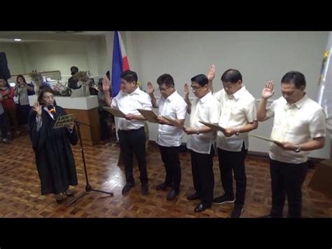 City of Las Piñas - Oath-taking of Mayor Mel Aguilar, Vice ...