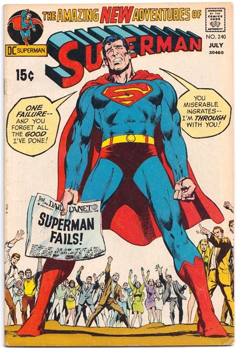 Classic Superman Comic Book Covers