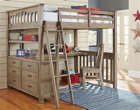 That got me to thinking, what loft bed plans are out there? Modern, Full Size, Metal Loft Beds For Adults With Desk