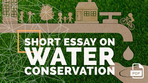 short essay on water conservation [100 200 400 words] with pdf english compositions