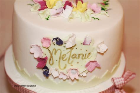 Happy Birthday Melanie 29 Danielas Cake Dream