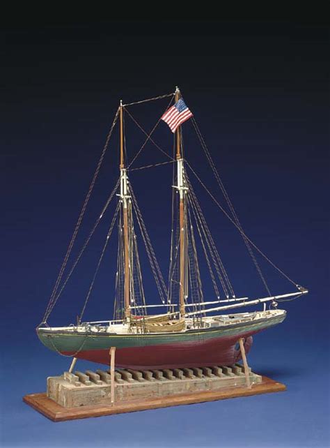 An Exhibition Standard Scale Model Of The Grand Banks Schooner Rhodora