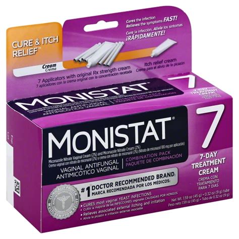 Monistat Monistat 7 Vaginal Antifungal Cream Combination Pack 7