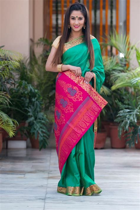 9 Types Of Stunning South Indian Sarees Every Indian Bride Must Have In Her Trousseau By Om
