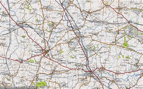 Historic Ordnance Survey Map Of Norton 1946 Francis Frith