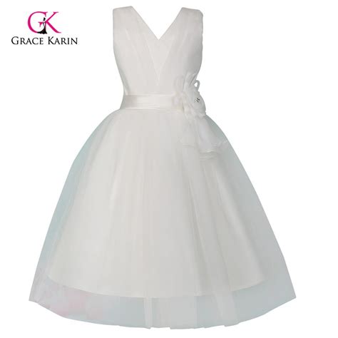 Buy Beauty White Flower Girl Dresses For Weddings