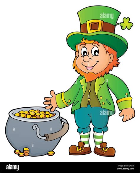 Happy Leprechaun Jumping Hi Res Stock Photography And Images Alamy