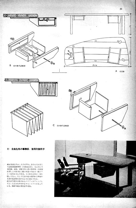 Perriands Furniture Kogei News Magazine 1955 P50 78 Charlotte