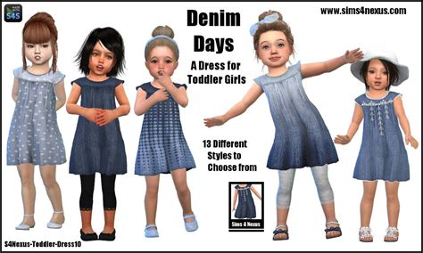 Denim Days Original Content Sims 4 Nexus Sims 4 Mods Clothes Sims