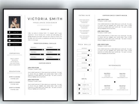 A cv is detailed work experience and it should reflect like that. 50+ Awesome resume templates 2016