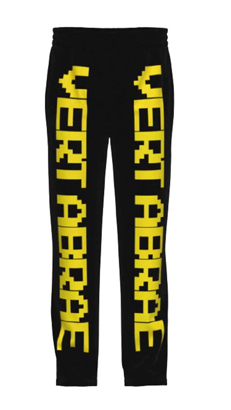 Vertabrae C 3 Black And Yellow Pants Whats On The Star