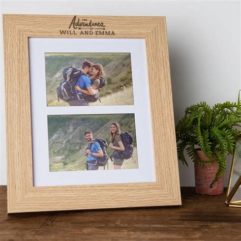 Personalised Adventure Photo Frame Personalized Ts For Etsy