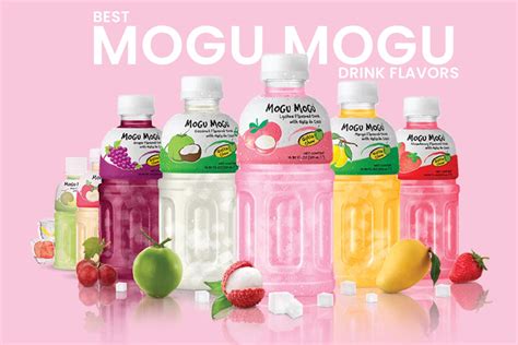 5 Best Mogu Mogu Drink Flavors Ranked 2024