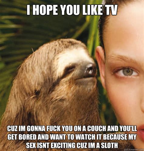 Whispering Sloth Memes Quickmeme