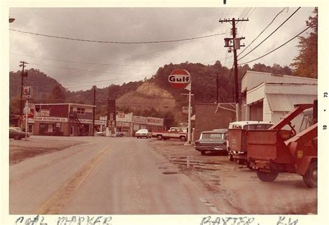 A Shot Of What Used To Surround The Coal Monument In Downtown Harlan