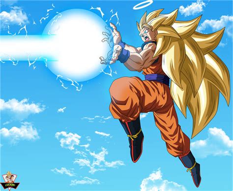 Goku Ssj3 Kamehameha By Lucario Strike On Deviantart