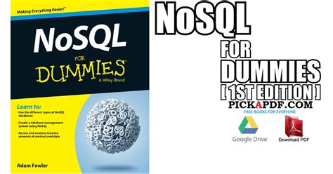How to create fantasy art for computer. NoSQL For Dummies PDF Free Download Direct Link