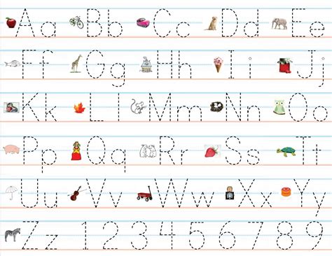 Pre K Letters Templates | Activity Shelter