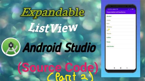 Expandable ListView In Android Studio In Bangla YouTube