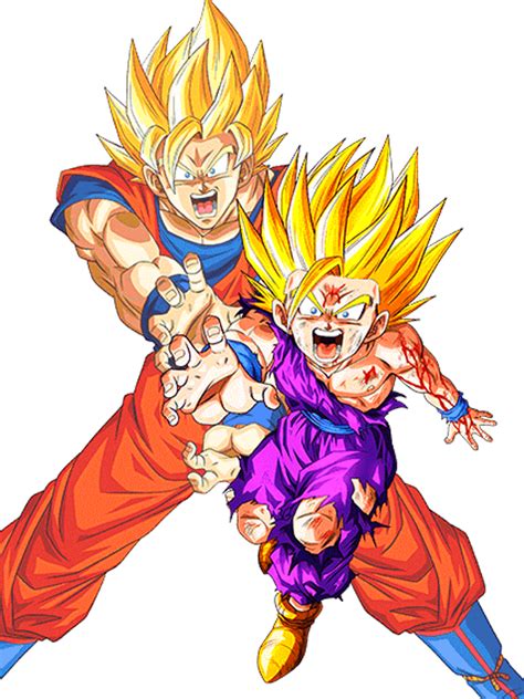 So i guess official kuririn of dragonball fighter boards. Kamehameha Father and son by AlexelZ on DeviantArt