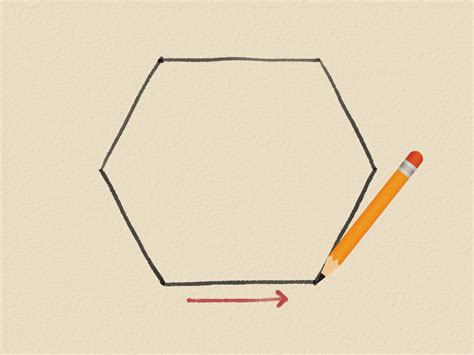 3 Ways To Draw A Hexagon Wikihow