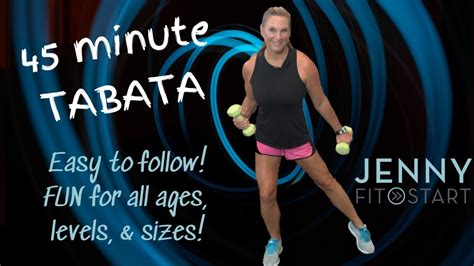 45 Minute Tabata For All Ages Levels And Sizes Youtube