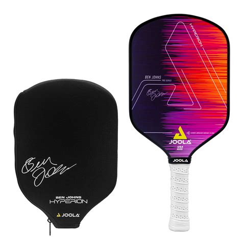 Joola Ben Johns Hyperion Cas 135mm Pickleball Paddle With Cover Multi