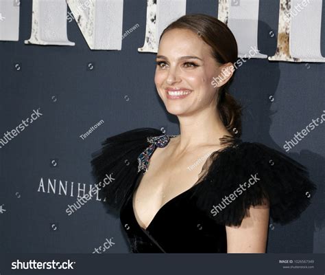 Natalie Portman Los Angeles Premiere Annihilation Stock Photo Edit Now
