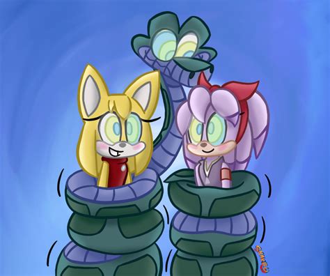Zooey And Perccccci By Snakeythingy Kaa The Snake Hypnotic Anime