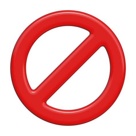 No Red Warning Icon Free Stock Photo Public Domain Pictures