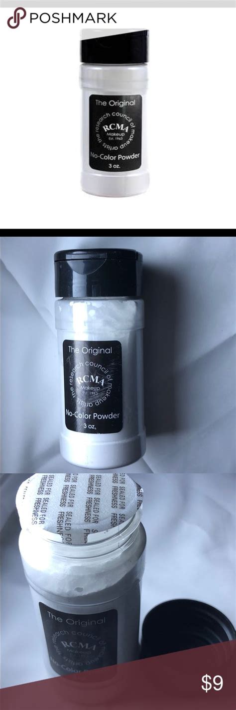 The ingredients listed on the package is talc and silica however the full list of ingredients can be viewed on the rcma website click here. RCMA No Color Powder-3oz NWT | Color powder, Rcma, Rcma makeup