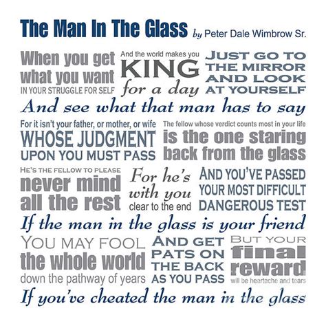 The Man In The Glass Poem Greeting Card For Sale By Ginny Gaura