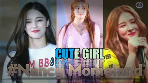 tiktok new viral video nancy momoland korian cute girl most beautiful girl youtube