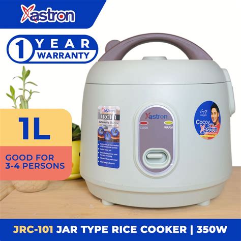 Astron JRC 101 1L Jar Type Rice Cooker Mint Green 5 Cups 350W 3