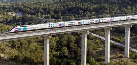 Ouigo French Low Cost High Speed Train Launched First Spanish Line