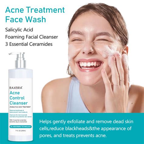 Face Wash Amino Acid Anti Acne Treatment Moisturizing Deep Cleansing