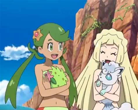 Anime Feet Pokémon Sun And Moon Mallow And Lillie