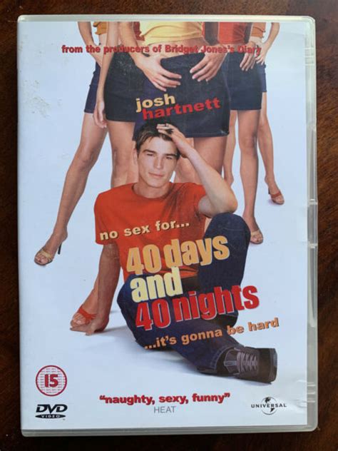 40 days 40 nights dvd 2002 abstain from edy movie with john hartnett for sale online
