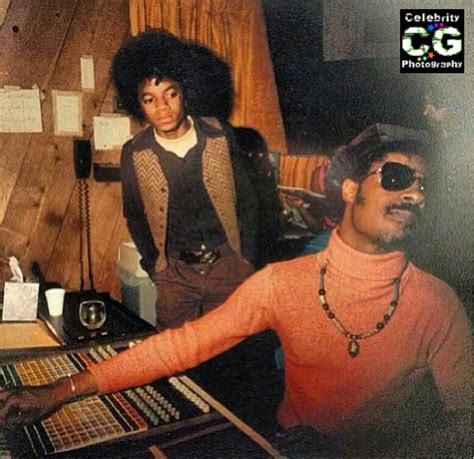 Celebrity Photography Michael Jackson Stevie Wonder