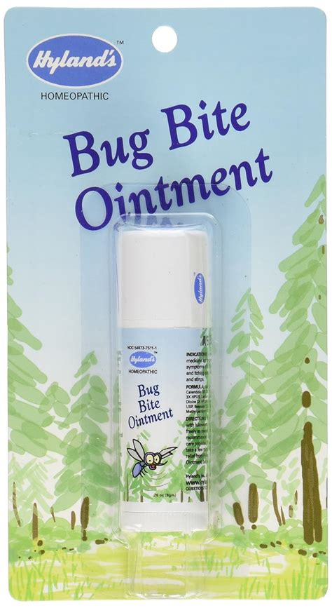 Hylands Bug Bite Ointment Natural Fast Acting Relief Of