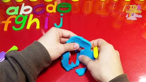 Abc Massinha Play Doh Alphabet Letters Animals Alfabeto Kidsrainbowabc