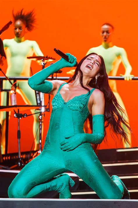 dua lipa performs live onstage during her future nostalgia tour in monterrey mexico