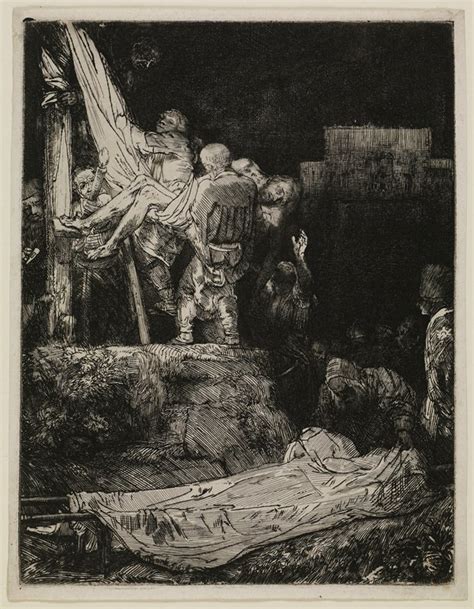 The Descent From The Cross By Torchlight Rembrandt Harmensz Van Rijn Mia