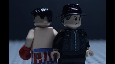 A Tribute To Rocky Balboa In Lego Youtube