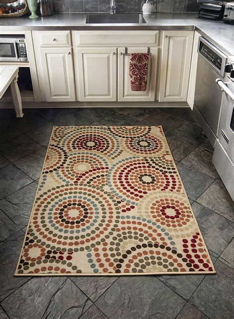 Rubber Backed Kitchen Rugs With Safety And Aesthetic Sides