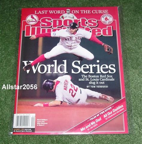 2004 Mark Bellhorn~sports Illustrated Si~boston Red Sox World Series