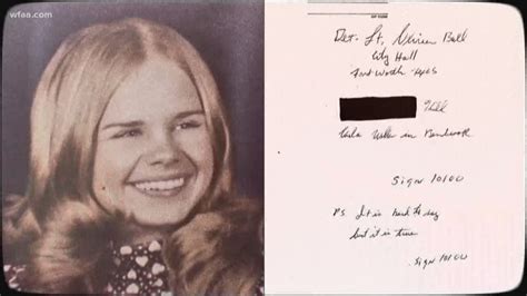 Could This Letter Solve A 45 Year Old Fort Worth Cold Case