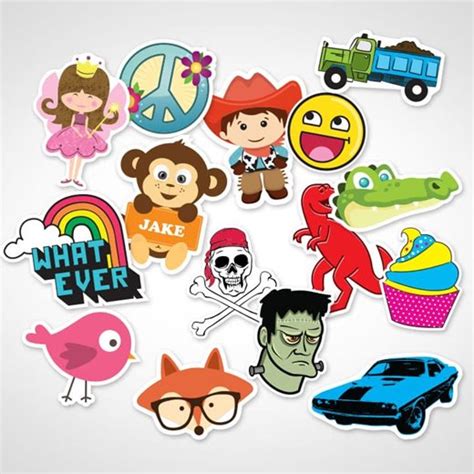 Custom Kids Stickers Durable And Easy To Apply